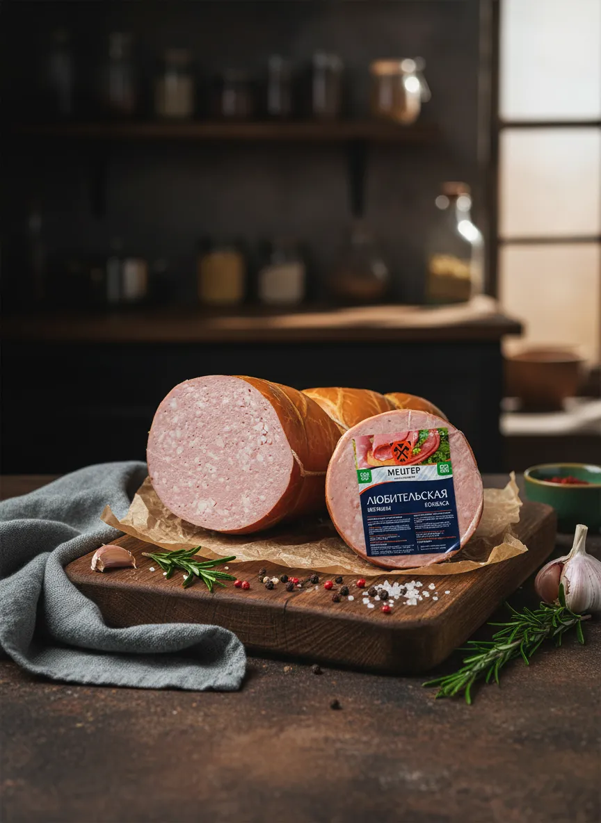 Колбаса «Любительская» (с жирком)